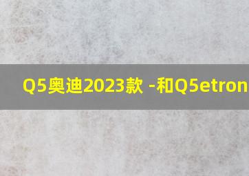 Q5奥迪2023款 -和Q5etron对比